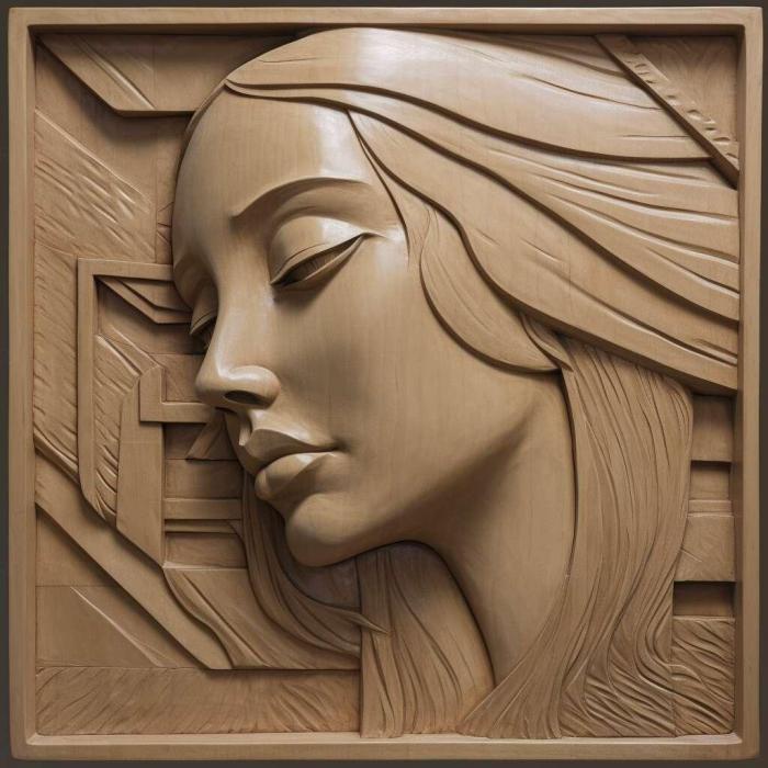 نموذج ثلاثي الأبعاد لآلة CNC 3D Art 